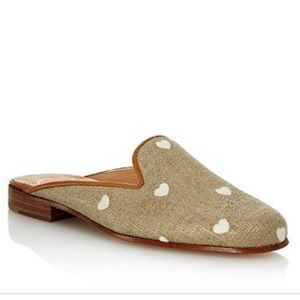 Stubbs & Wooton Heart Mules - Size 7.5
